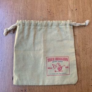 True Religion Small Brown/Tan Duster Pouch